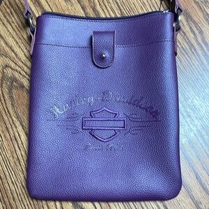 New purple Harley Davidson crossbody